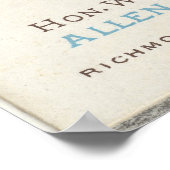 Zigarettenanzeige von Buffalo Bill Poster (Ecke)