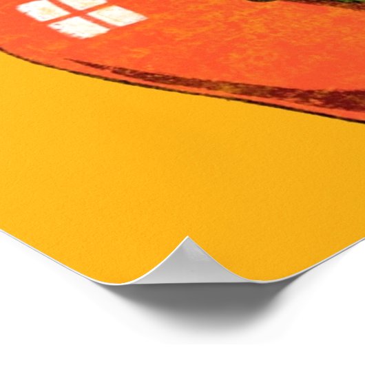 Zigarettenmarke Rote Apfel aus Tarantinos Poster (Ecke)