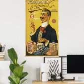 Zigarettenpapiere - Vintage Werbung Poster (Heimbüro)