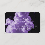 Zigarettenpappenladen Visitenkarte (Rückseite)