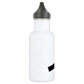 Zigarettenrauchen Edelstahlflasche (Links)