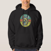 Zigarettenraucher Bauer Farm Animal Chicke Hoodie (Vorderseite)