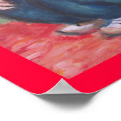 Zigarettenraucher Poster (Ecke)