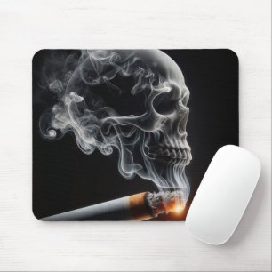 Zigarettenraucher Schädel Mousepad
