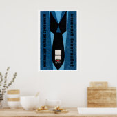 Zigarettenstummel in Bombe - Matchbox-Druck - Tsch Poster (Küche)
