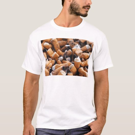Zigarettenstummel T-Shirt (Vorderseite)