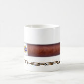 Zigarre als Therapie Kaffeetasse (Mittel)