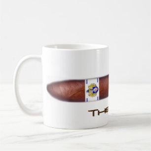 Zigarre als Therapie Kaffeetasse