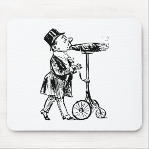 Zigarre auf Räder cigar on wheels Mousepad