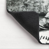 Zigarre-Endeverkäufer, c, 1865 (b/w Foto) Mousepad (Ecke)