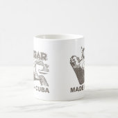Zigarre hergestellt in Kuba Kaffeetasse (Mittel)