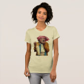 Zigarre rauchende Oma T-Shirt (Vorne ganz)