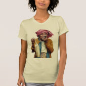 Zigarre rauchende Oma T-Shirt (Vorderseite)