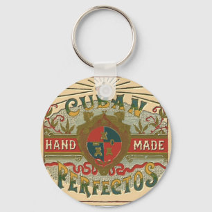 Zigarren-Anzeige für Kubaner Perfectos Schlüsselanhänger