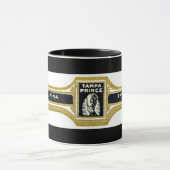 Zigarren-Aufkleber-Tampa-Prinz Tasse (Zentrum)