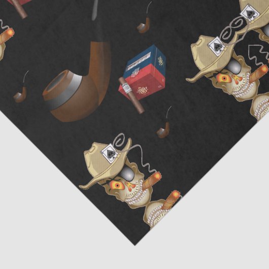 Zigarren aus dekorativem Papiermancave Seidenpapier (Ausschnitt)