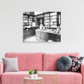 Zigarren-Geschäft, 1895 Leinwanddruck (Insitu (Wohnzimmer))