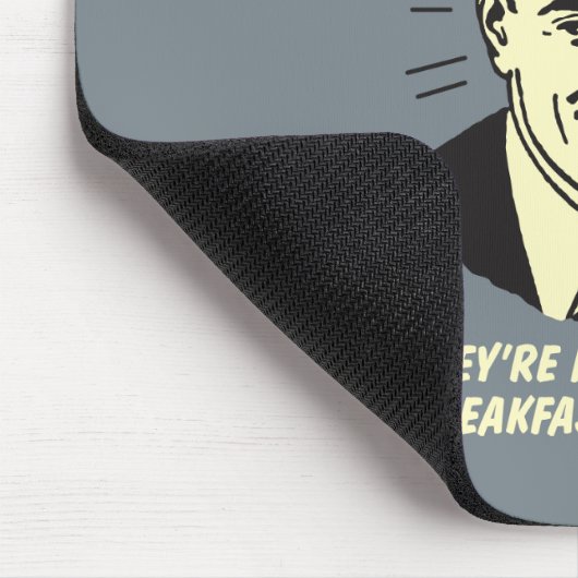 Zigarren: Nicht nur noch frühstücken Mousepad (Ecke)