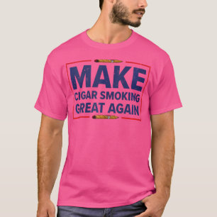 Zigarren rauchender Zigarrenraucher T-Shirt