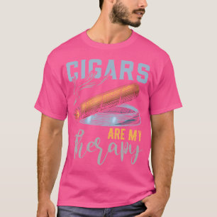 Zigarren sind meine Therapie Lustige Zigarre T-Shirt