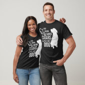 Zigarren und Hunde Lover Zigarren zum rauchen und T-Shirt (Unisex)