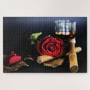 Zigarren und Rose Puzzle