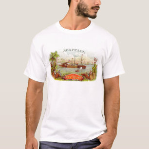 Zigarren-Vintager Entwurfs-Acapulco-T - Shirt