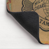 Zigarren-Vintager Kasten-Deckel Mousepad (Ecke)