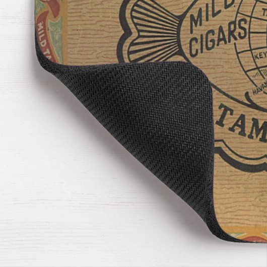 Zigarren-Vintager Kasten-Deckel Mousepad (Ecke)