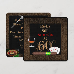 Zigarren zum 60. Geburtstag, Poker und EINLADUNGEN