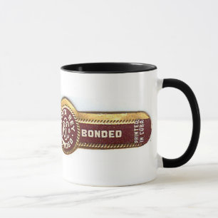 Zigarrenband Etikett Cuesta Rey Tasse