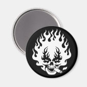 Zigarrenflamme-sk-DKT Magnet (Vorderseite/Rückseite)