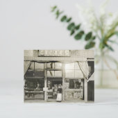 Zigarrenladen, um 1900 postkarte (Stehend Vorderseite)