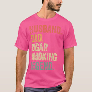 Zigarrenliebhaber für Papa Männer Lustige Zigarren T-Shirt