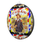 Zigarrenraucher-Dartscheibe Dartscheibe (Vorderseite rechts)