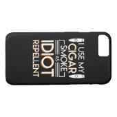 Zigarrenraucher-Gebrauchs-Zigarre als Case-Mate iPhone Hülle (Rückseite (Horizontal))