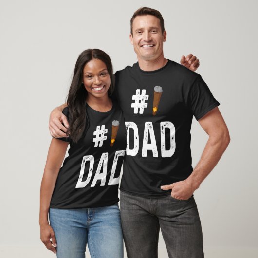 Zigarrenraucher Nummer 1 Vater T-Shirt (Unisex)