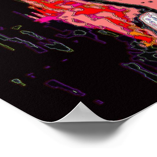 Zigarrenraucher Poster (Ecke)