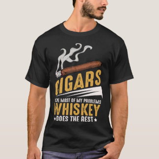 Zigarrenraucher Rauchen Zitate T-Shirt
