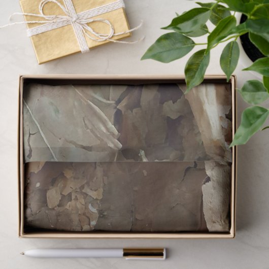 Zigarrenraucher Tabakleaf Textur Seidenpapier (Geschenk)