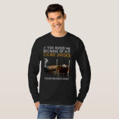 Zigarrenraucher Zigarrenraucher T-Shirt (Vorne ganz)