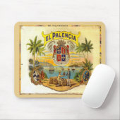 Zigarrenschachtel-Deckel-EL Palencia 2 Mousepad (Mit Mouse)