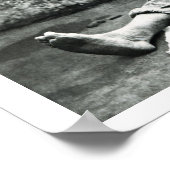 Zigarrenverkäufer, c,1865 (b/w-Foto) Poster (Ecke)