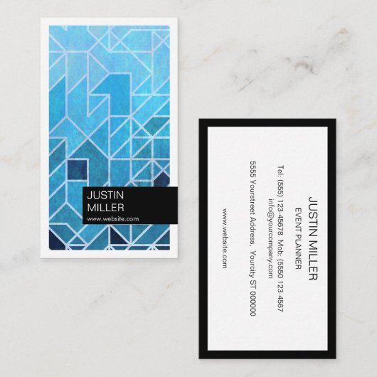 zigetyzag visitenkarte (Vorne/Hinten)