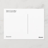 Zigeuner 6 Postkarte (Rückseite)