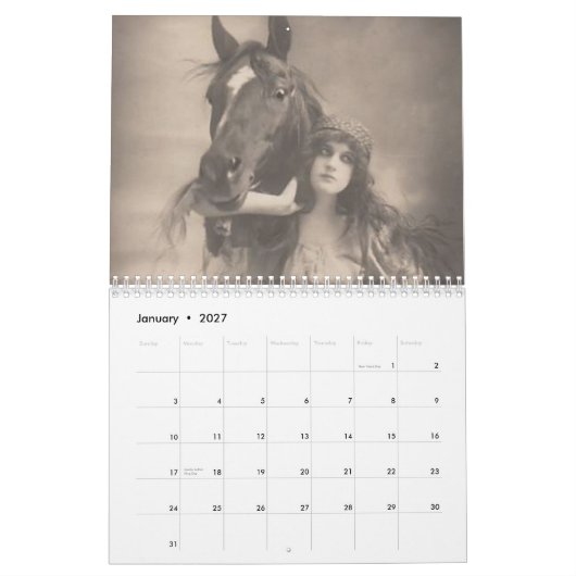 Zigeuner Kalender (Jan 2027)