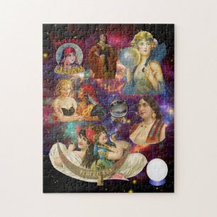 Zigeuner Wahrsager Hellseher Vintage Art Puzzle
