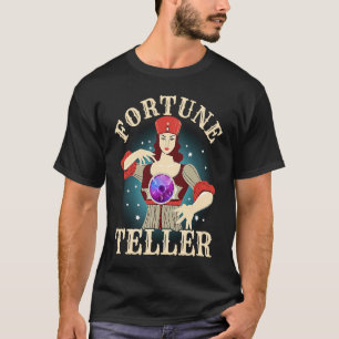 Zigeuner-Wahrsagerin Zirkus Vintage-Zirkus T-Shirt