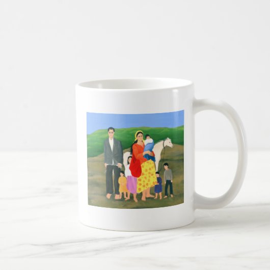 Zigeunerfamilie 1986 kaffeetasse (Rechts)