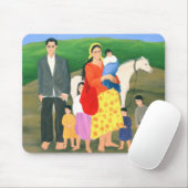 Zigeunerfamilie 1986 mousepad (Mit Mouse)